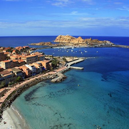 Motel Le Vieux Moulin LʼÎle-Rousse Exteriör bild