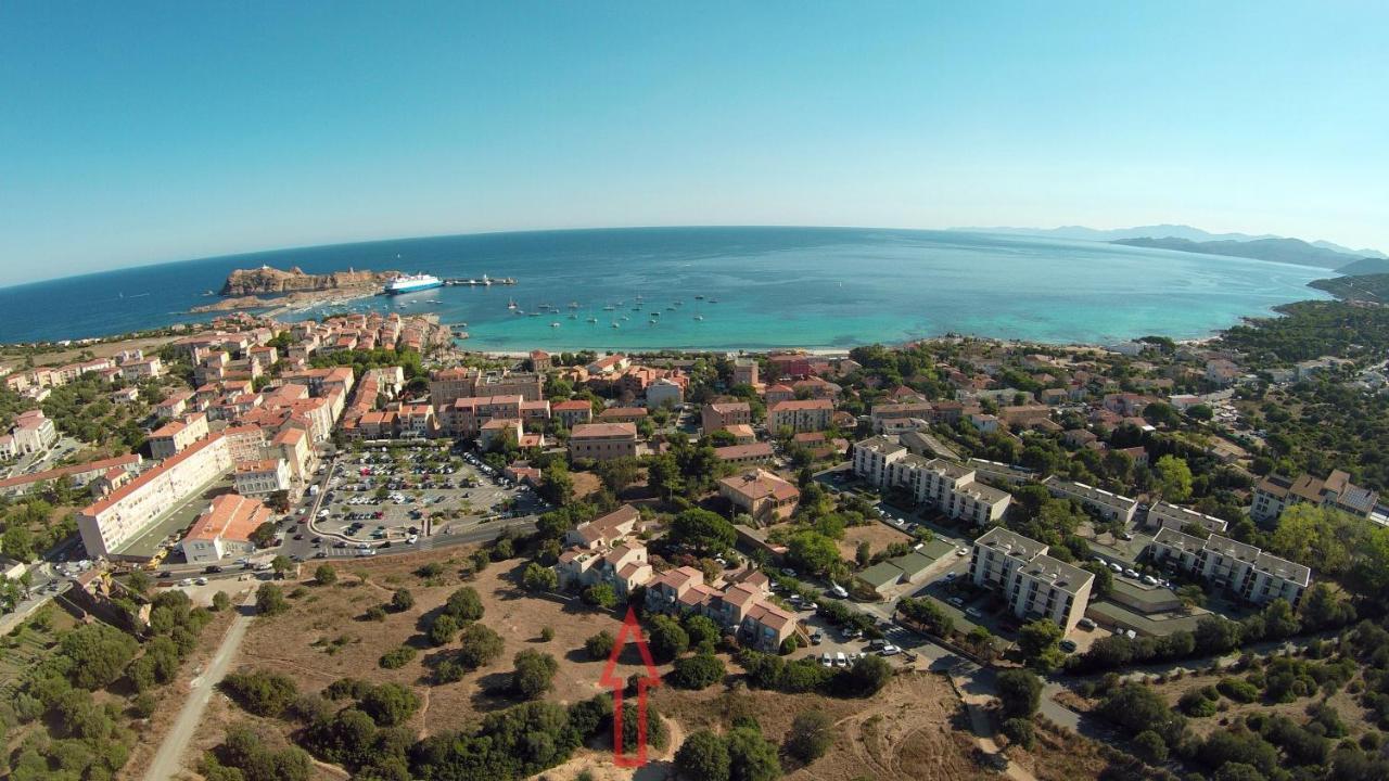 Motel Le Vieux Moulin LʼÎle-Rousse Exteriör bild